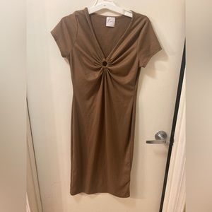 Brown dress